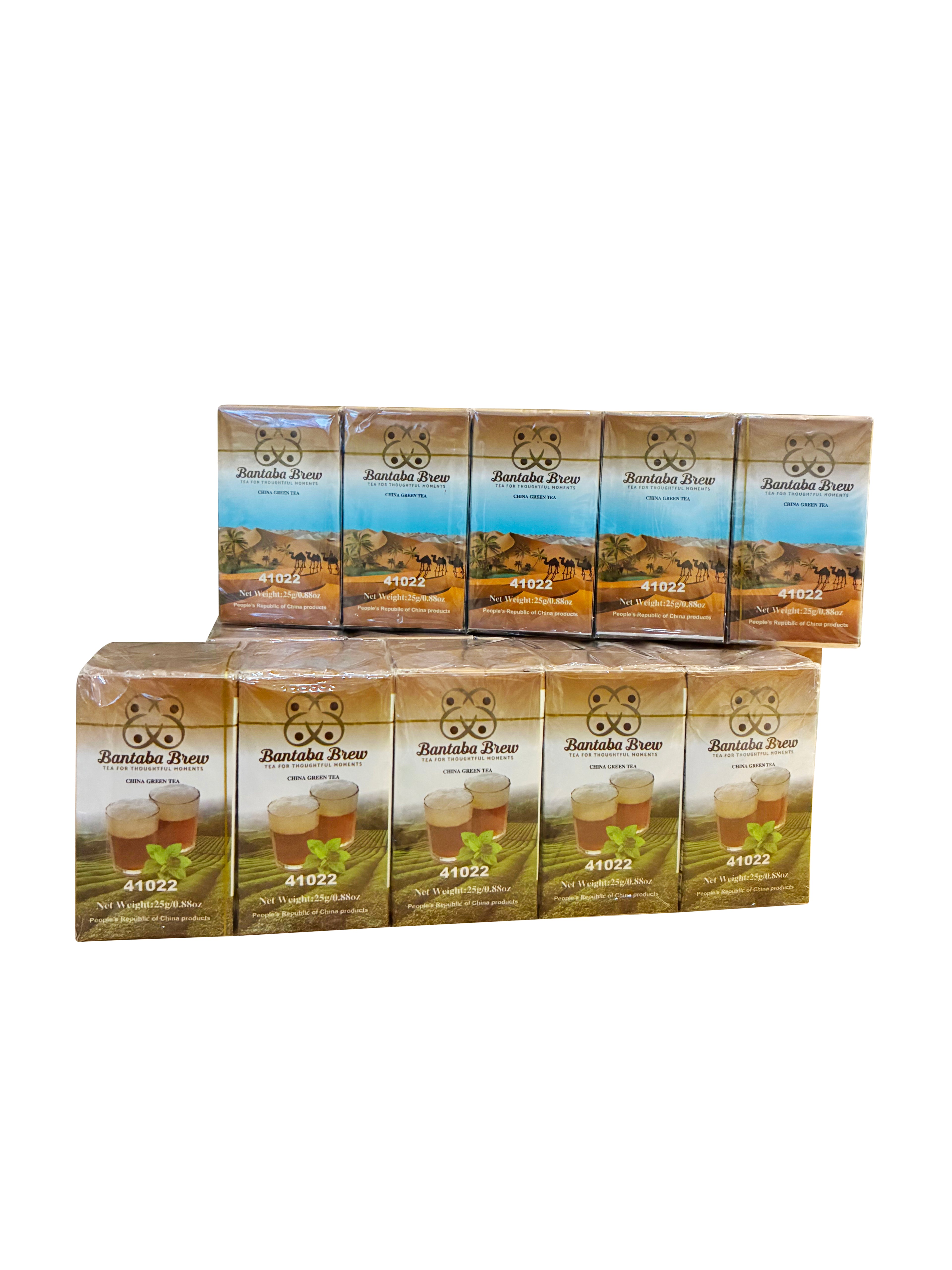Bantaba Brew Premium Green Tea – Pack of 10 (25g Each)