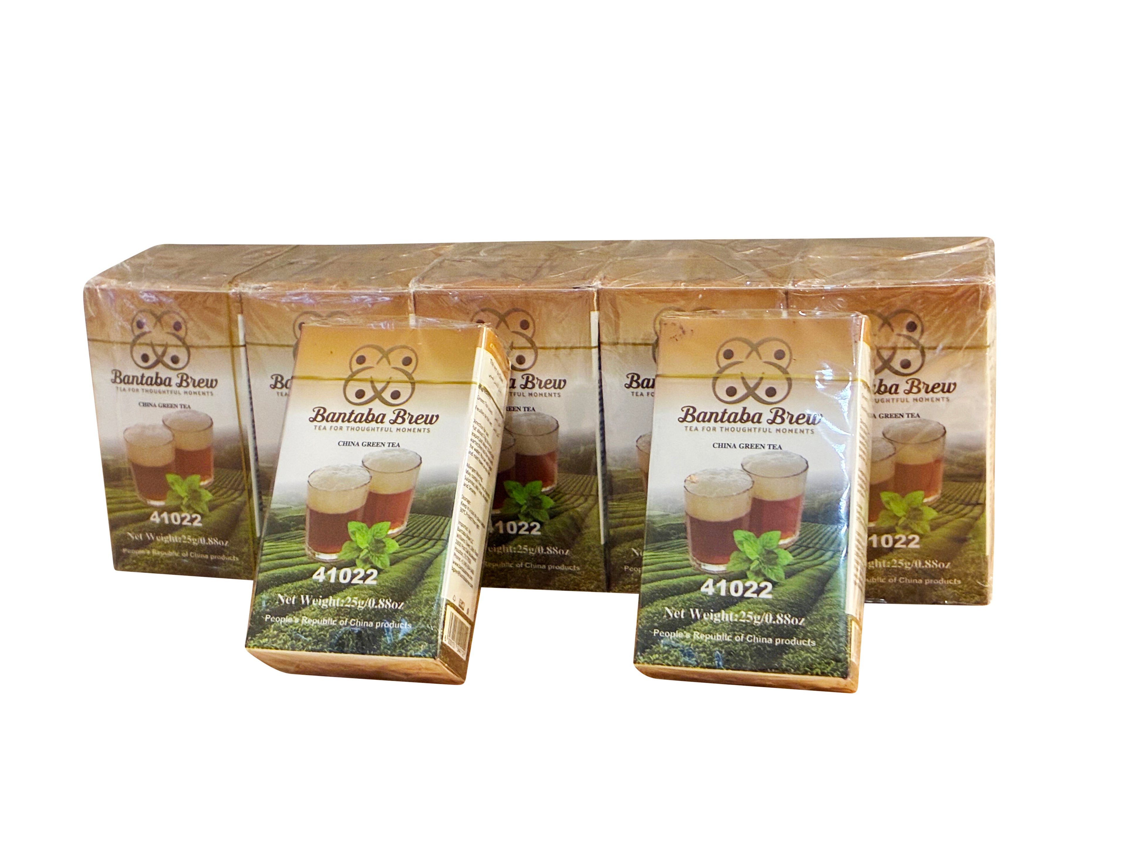 Bantaba Brew Premium Green Tea – Pack of 10 (25g Each)